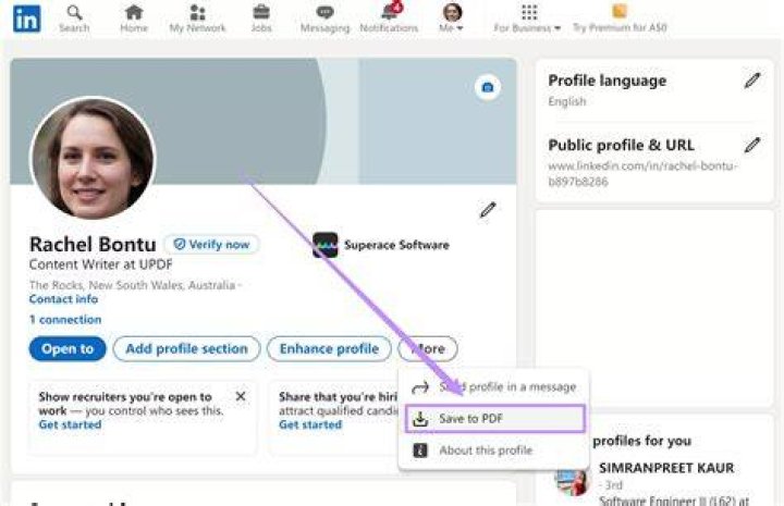 Add Your Profile Page